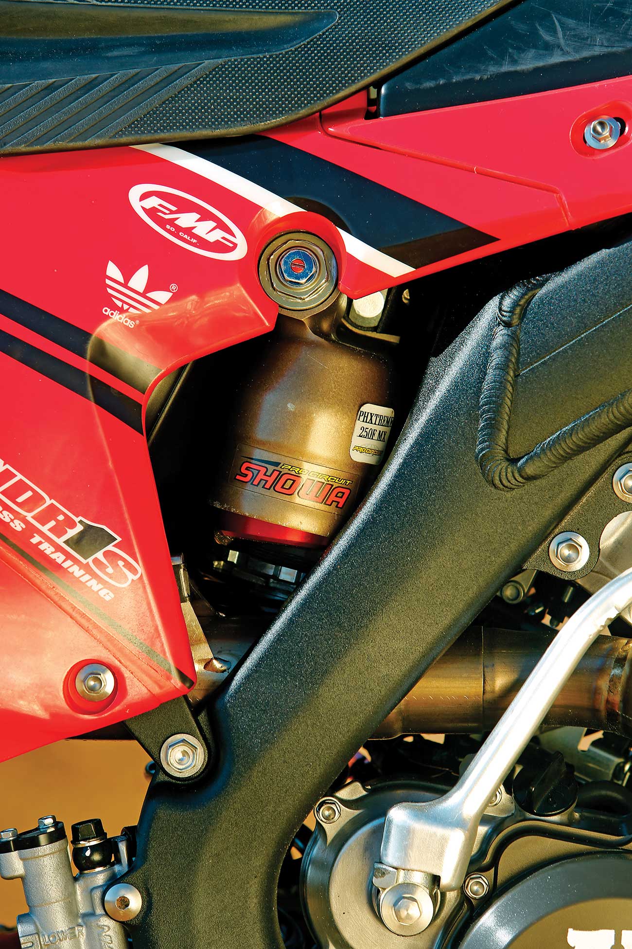 Zeta Anodised Billet Motocross Off Road MX Bling Kit Honda CRF 250 R 2013 RED