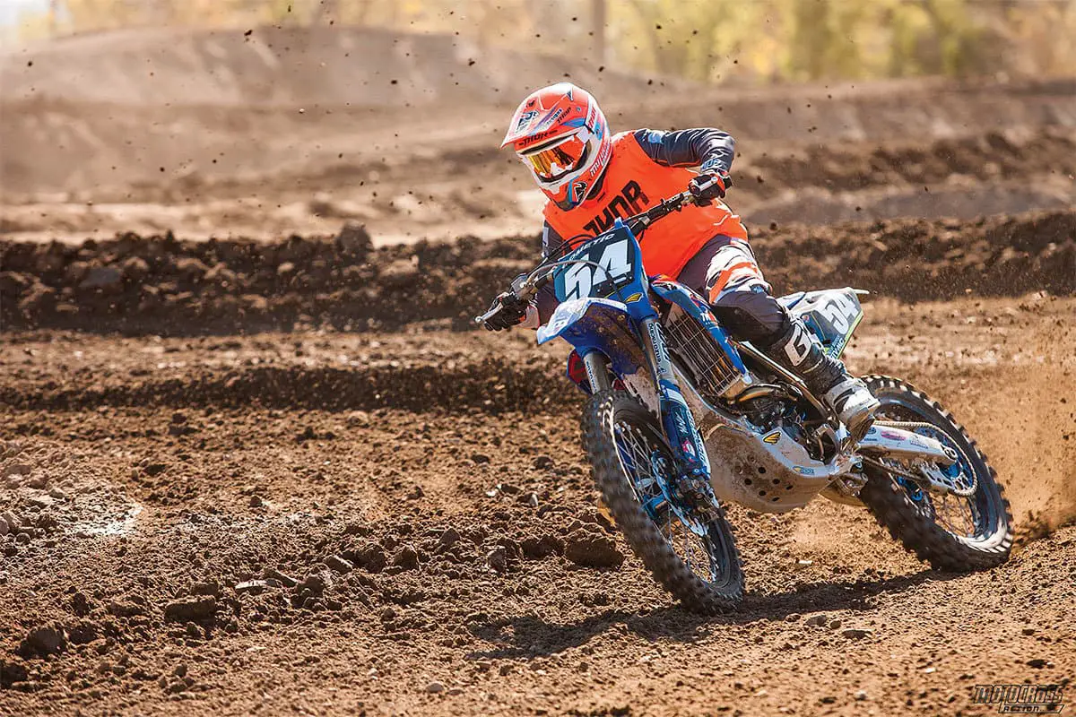 Twisted Development’s YZ250F four-stroke revved to the moon and hit the afterburners 5000 rpm after the YZ250 two-stroke engine signed off.