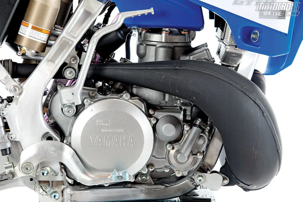 The YZ250 engine was ahead of its time ten years ago. Now it is behind the times due to the ever-improving KTM 250SX.