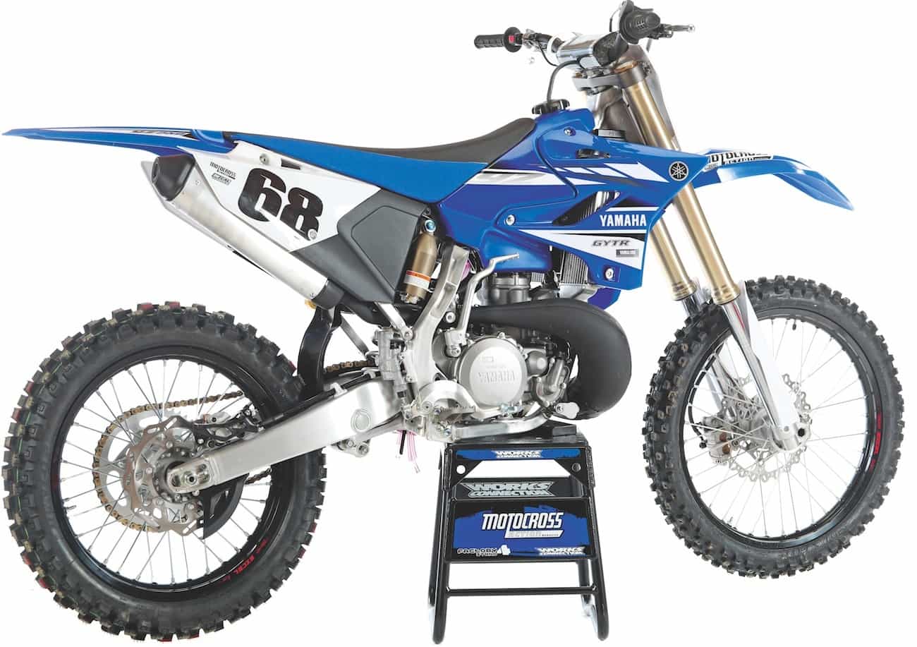 It wouldn’t take much work or money to make the YZ250 competitive once again. Just copy a Pro Circuit pipe, add a modern reed cage and beef up the flywheel weight to give it an improved, all-around spread.