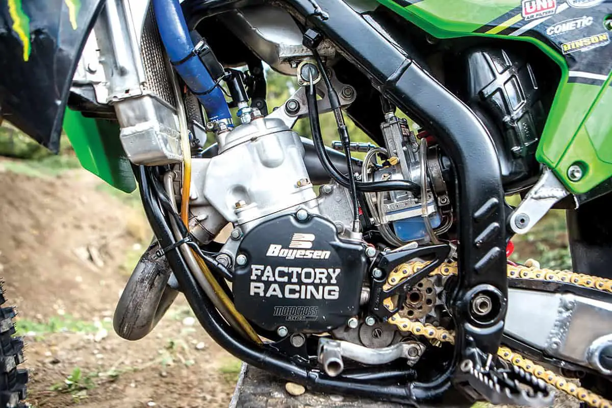 CARSON BUILDS TRICK KAWASAKI KX125 - Motocross Action Magazine