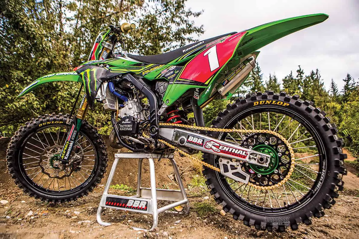 Carson Brown Builds A Trick Kawasaki Kx125 Two Stroke Motocross Action Magazine