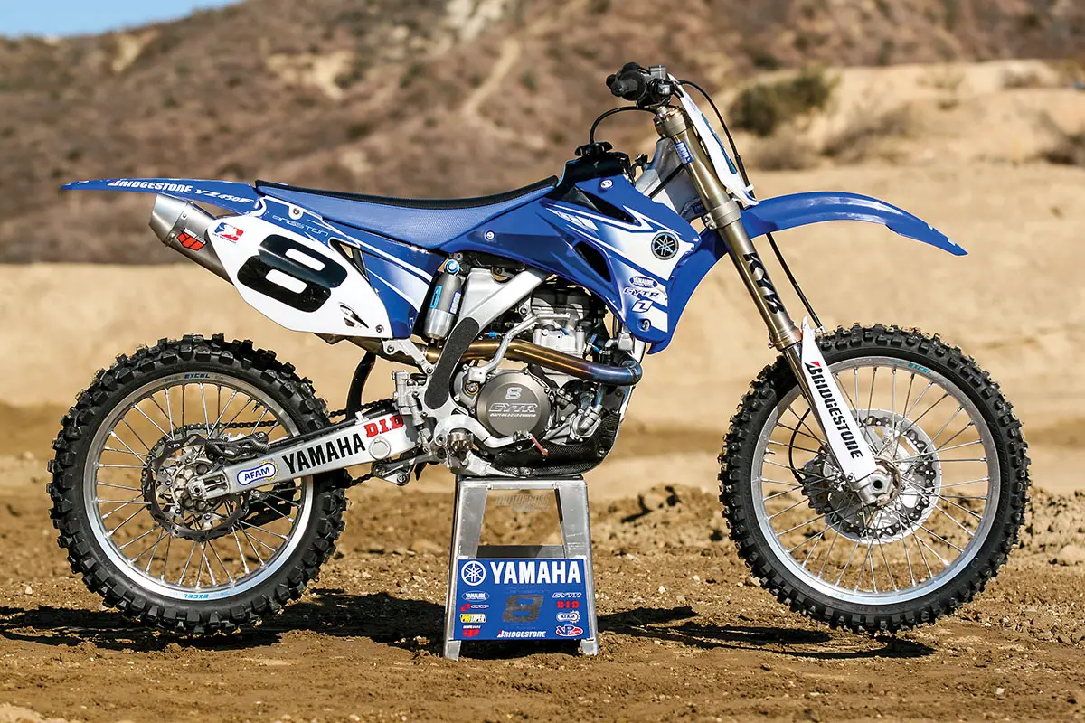 2007 yamaha shop dirt bike