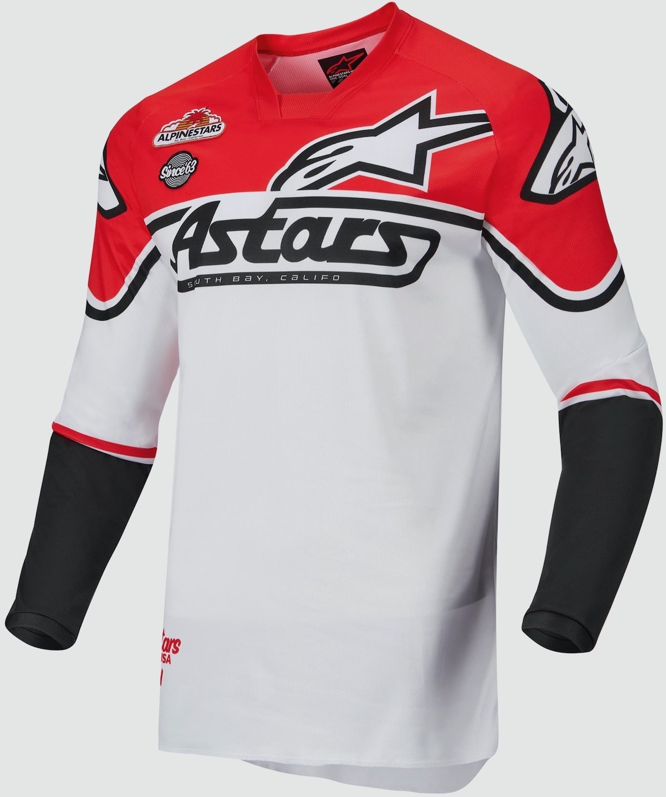 2019 Alpinestars Racer Braap mx motocross Cross Jersey maroon Shirt BMX MTB 
