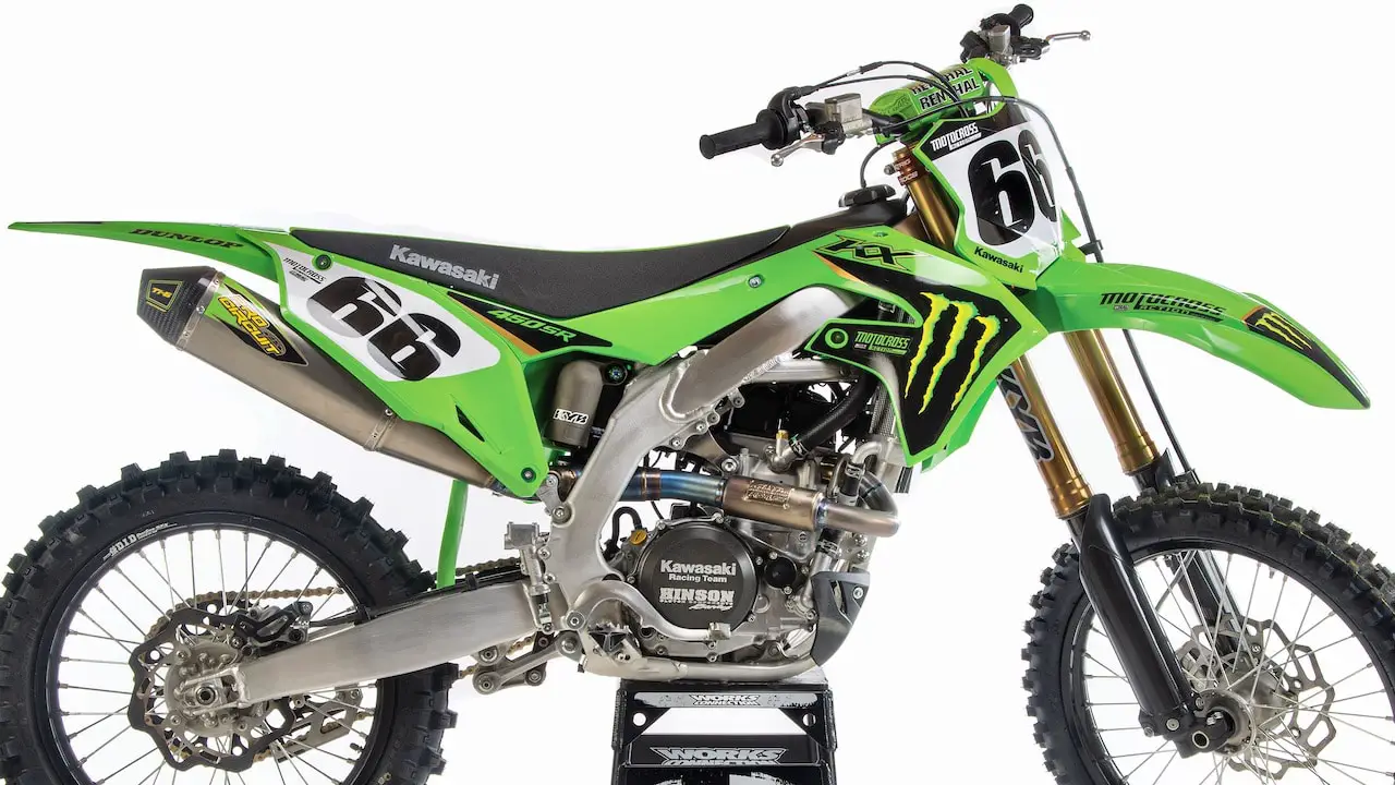 Kawasaki KX450, Motocicleta de competição