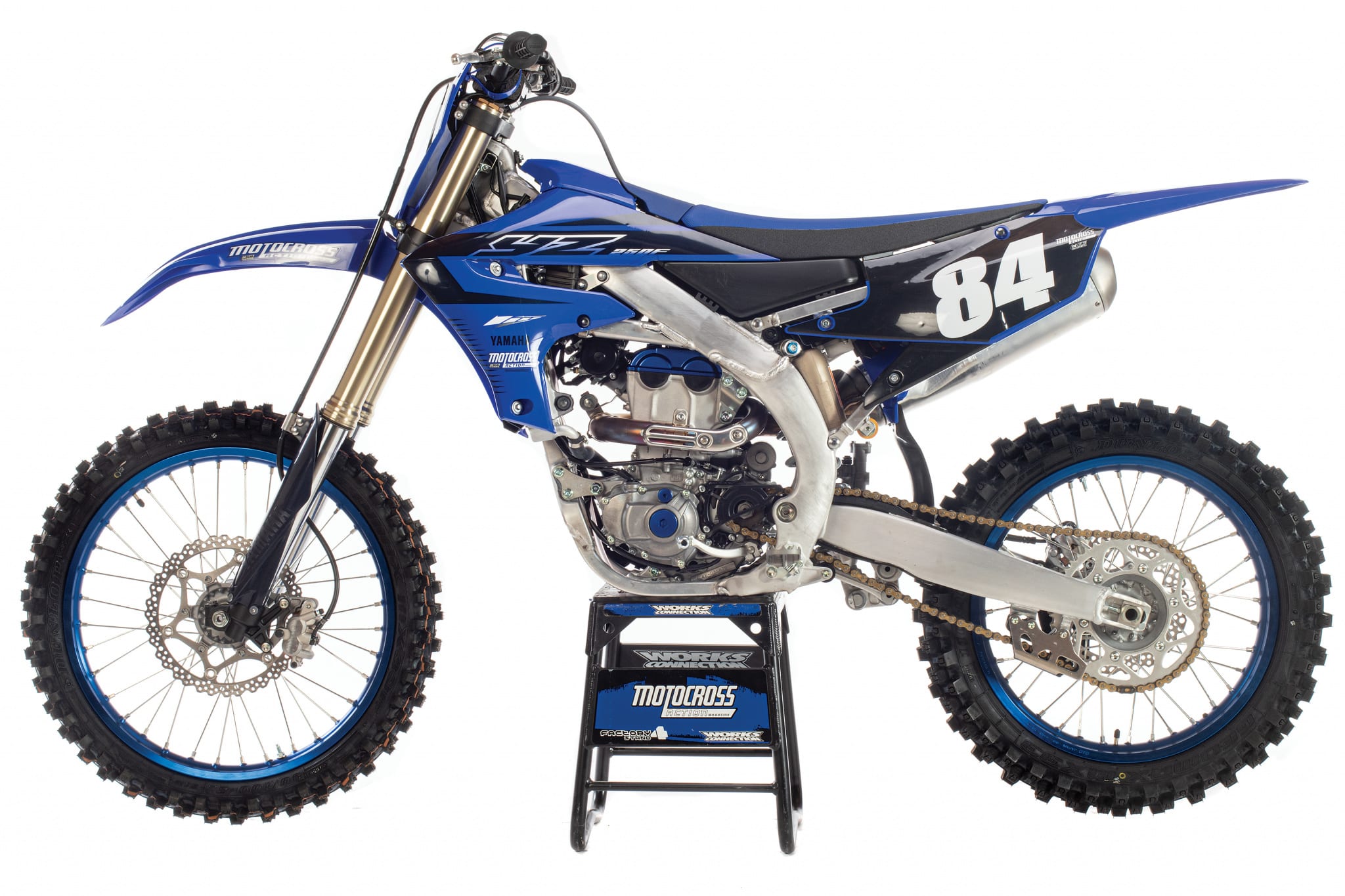 New 2023 Yamaha YZ250F Team Yamaha Blue Motorcycles In