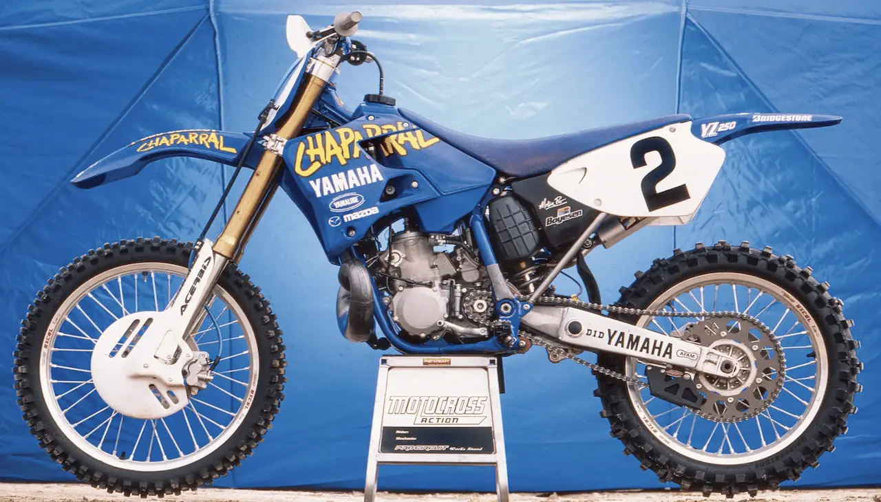 MXA RETRO TEST: JEREMY McGRATH’S 1998 CHAPARRAL YAMAHA YZ250